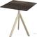 Essentials Infinity Tripod Terrastafel Zand Frame + Riverwashed Wood HPL 70x70 cm - 140031477 1