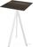 Essentials Infinity Tripod Statafel Wit Frame + Riverwashed Wood HPL 70x70 cm - 140051477 1