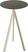Essentials Infinity Tripod Statafel Zand Frame + Midnight Marble HPL 70 cm - 140061670 1