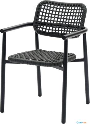 156511 Dante - Stapelbare armstoel incl. zitkussen