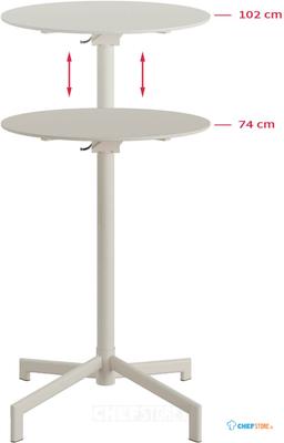 Essentials Versa Terras/statafel Verstelbaar in 2 Hoogtes Beige - 20502 1