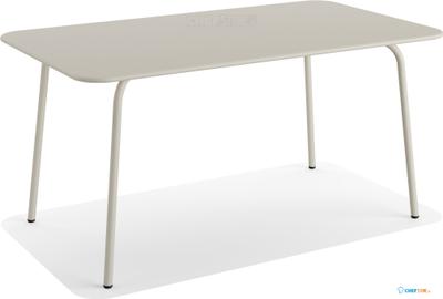 Essentials Shine Tuintafel Staal Rechthoek Beige - 20602 1