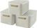 STYLE Set van 3 Opbergdozen met Deksel S - 240586 1