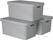 INFINITY Set van 3 Opbergdozen met Deksel 45L - 240659 1