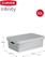 INFINITY Set van 3 Opbergdozen met Deksel 30L - 240681 2