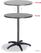 BEST Duo - In Hoogte Verstelbare Tuintafel/statafel Rond 70cm - 26587050 2