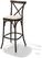 Gevuld kussen ecru voor crossback (bar)Stoel - 46x45x2cm (bxtxh) - 50100cshn - VEBA 50100CSHN 3