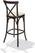 Gevuld kussen ecru voor crossback (bar)Stoel - 46x45x2cm (bxtxh) - 50100cshn - VEBA 50100CSHN 4