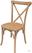 Stapelbare Stoel - Massief Hout - Ligtgewicht - 48x47x88cm (bxtxh) - 50100l - VEBA 50100L 1