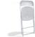 Opklapstoel Budget - Wit/Wit - VEBA 50170 2