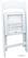 Opklapstoel Bruiloften - Wit/Wit - VEBA 50220 5