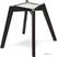Essentials Keeve Stoel Zwart, Berkenhouten Frame en Kunststof Zitting, 47x53x83cm (LxBxH), 505FD01SB 2
