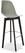 Essentials Keeve Barkruk Grijs, Berkenhouten Frame en Kunststof Zitting, 53x47x119cm (LxBxH), 506FD01SG 2
