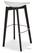 Essentials Keeve Barkruk Wit Low, Berkenhouten Frame en Kunststof Zitting, 53x47x90cm (LxBxH), 506FD03SW 2