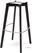 Essentials Keeve Barkruk Wit Low, Berkenhouten Frame en Kunststof Zitting, 53x47x90cm (LxBxH), 506FD03SW 3