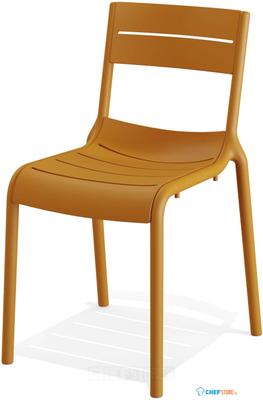 Calor Terrasstoel - geel - Essentials 50704 1