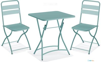 Essentials Breeze Bistro Set - Blauw - 5082420824