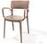 Wing Stoel sand beige Stapelbare Stoel plastic - 50923 - veba 50923 1