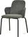 Essentials Paddy Stapelbare Stoel Gestoffeerd Donkergrijs - 51008 1