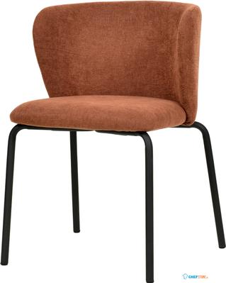 Essentials Break Stapelbare Stoel Gestoffeerd Bruin Rood - 51013 1
