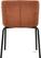 Essentials Break Stapelbare Stoel Gestoffeerd Bruin Rood - 51013 4