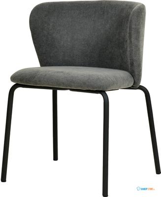 Essentials Break Stapelbare Stoel Gestoffeerd Donkergrijs - 51014 1