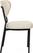 Essentials Duko Stapelbare Stoel Gestoffeerd Beige - 51021 3