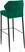 Louis Barstoel green - Velour - fire retardant - 50x47x105cm (bxtxh) - 52102 - veba 52102 3