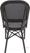 Essentials Paris Bistrostoel Textiel Weng Zwart Mesh - 52311 4