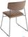 Mundo Stapelbare Stoel cognac - fire retardant - 54x55x79cm (bxtxh) - 53001 - veba 53001 3