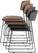 Mundo Stapelbare Stoel cognac - fire retardant - 54x55x79cm (bxtxh) - 53001 - veba 53001 4