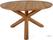 531681 Mola - Ronde eettafel van teak hout hout