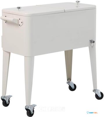 Essentials Icy Koelbox met Wieltjes Beige - 91391