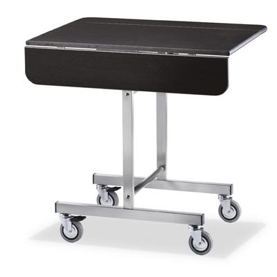 Mastro 1104Q100 Table with square foldable top, on castors, 80x80 cm 1
