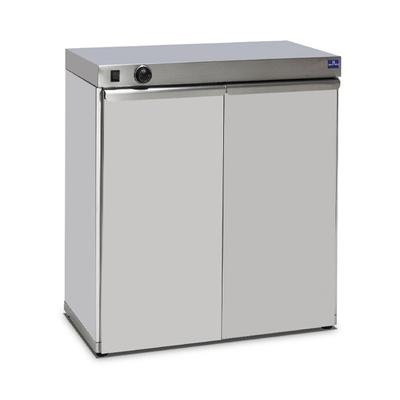 Heated Cupboard With 2 Hinged Doors For 120 Plates of ø 350 Mm - 5001X 1
