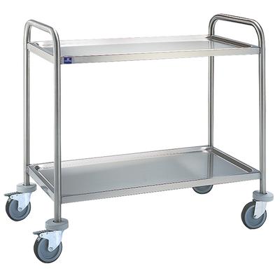 Mastro Servicekar Van Roestvrijstaal Met 2 Niveau'S 780X430 Mm | 5041 1
