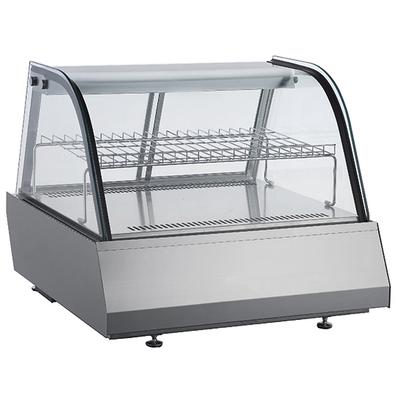 Gekoelde Vitrine Tafelmodel | B=75cm | 2X Gn 1/1 | Schuifdeuren | +2°/+10°C | Mastro 8562 1