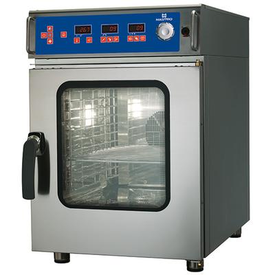 Mastro Electrische Stoom Convectie-Oven 10X Gn 1/1 Met Bevochtiger, Digitale Bediening En Wassysteem | AIB0051 1