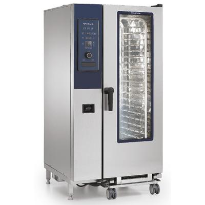 Electric Convection Oven With Direct Injection And Automatic Cleaning System, 20x GN1/1 - Virtus AIC0074/FN 1