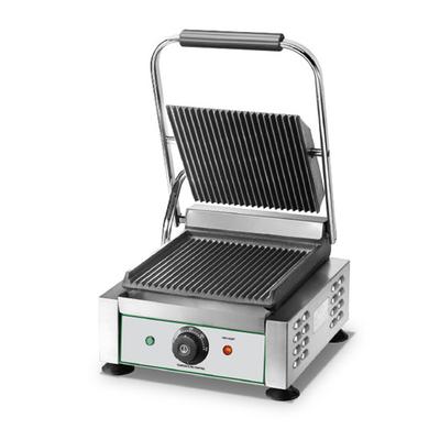 Contact Grill With 1 Cast Iron Plate, Grooved/grooved, 230x240 Mm - AJA0044 1