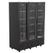 Upright Bottle Cooler 1491 Liters With 3 Glass Doors and Canopy Lighting, +1°/+10°c - Color Black, Mastro BFD0025 1