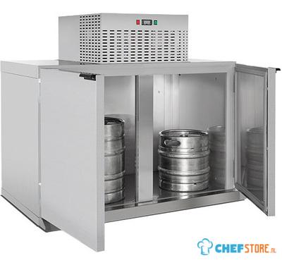 Beer Barrel Chiller 8x 50 Liters In Stainless Steel, Without Cooling Unit, Mastro BIZ0004/F