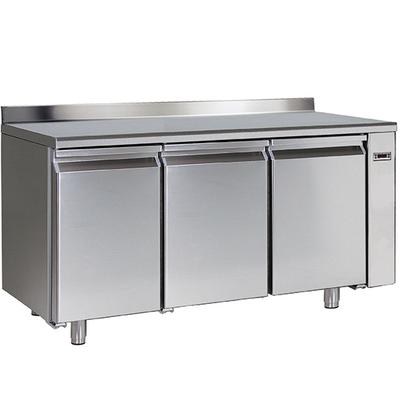 Refrigerated Counter With 3 Doors GN1/1 And Upstand For Remote Cooling, -2°/+8°C - WiFi - Virtus BNA0055/FN 1