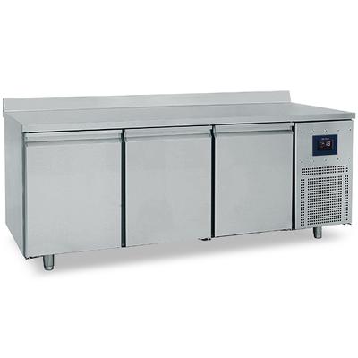 Freezer Pastry Counter 3 Doors 600x400 Mm, Stainless Steel Top With Upstand, -10°/-22°C - WiFi - Virtus BNZ0007/FNPI 1