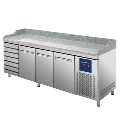Pizza Counter 3 Doors 600x400 mm 7 Drawers 600x400 Mm - CCZ0112 1