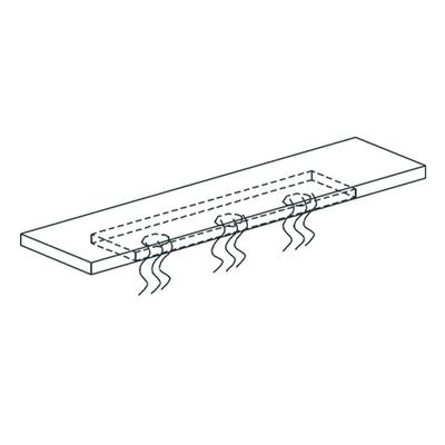 Heating Unit With Ceramic Heating Element 4x 250W L=1690 Mm - ER18/K 1