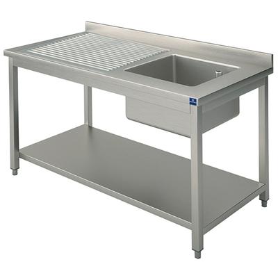 Mastro Wasbakunit, 1 Wasbak, Afdruipdeel Aan Linkerzijde, Op Poten, Met Bodemplaat, 1000X600 Mm | GLA0002 1