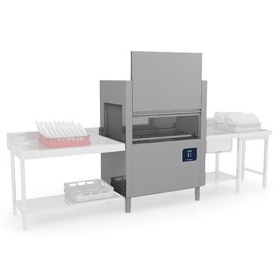 Rack-Type Dishwasher -  Wash and Rinse, Basket 50x50 cm - Max H=45 Cm, 160 Baskets/ Hour, Virtus GLB0047/CN 1