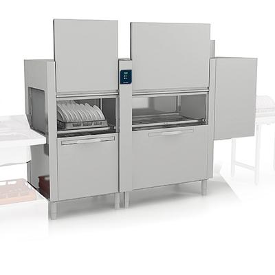 Rack-Type Dishwasher With Prewash-Wash and Rinse, 270 Baskets/ Hour, Virtus GLB0048/CN 1