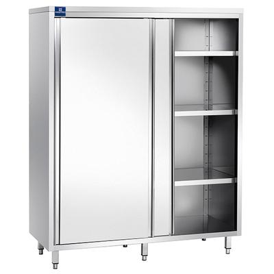Mastro Hoge Kast Met Schuifdeuren En 3 Planken, 1800X600 Mm | HCC0007 1